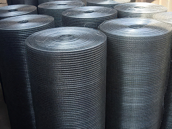 Black wire welded mesh