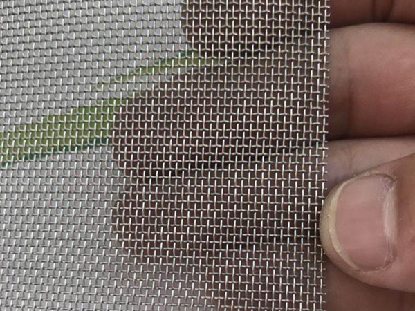 Stainless steel insect screen