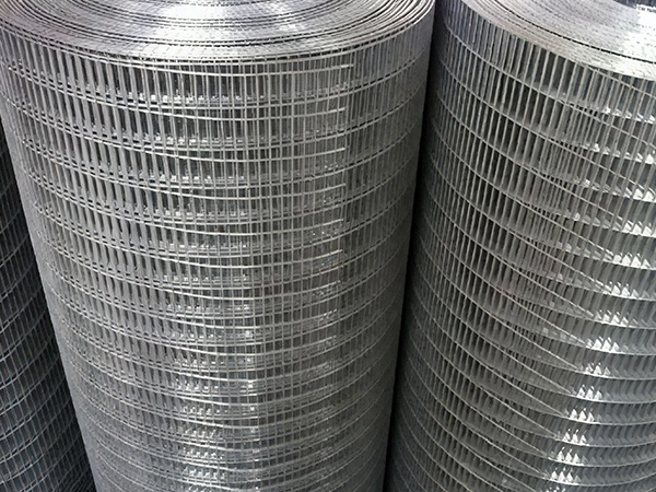 Remove the welding wire mesh